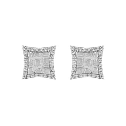 0.25 Ct Round Diamond Earrings For Women In Sterling Silver Stylish Ladies Jewelry Gift