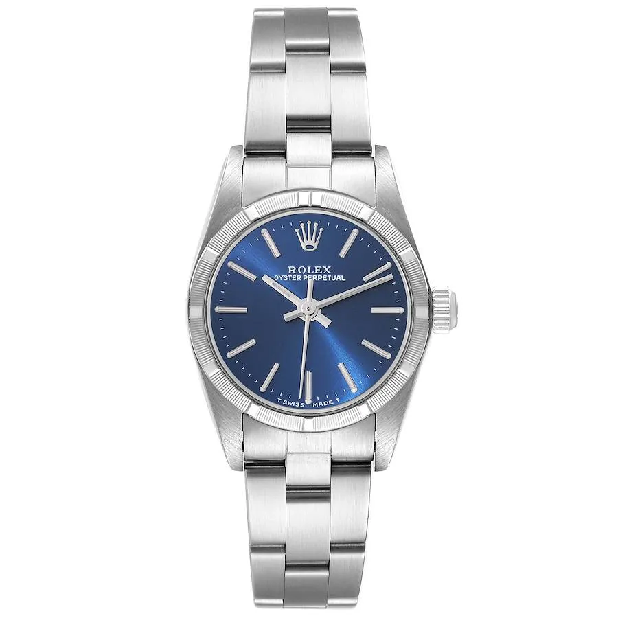 Rolex Oyster Perpetual Blue Dial on Oyster Ref 76030 1 Rolex Oyster Perpetual Blue Dial on Oyster Ref 76030 - Image 1
