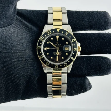 Rolex Gmt-Master Black Nipple Dial on Oyster Bracelet Ref 1675