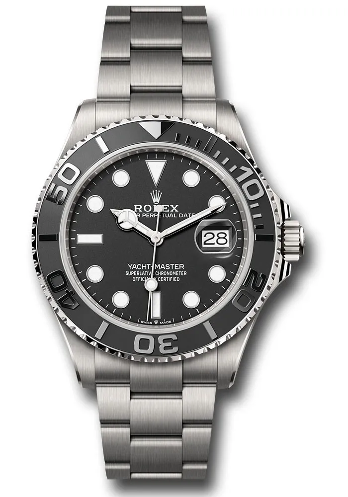 Rolex Rlx Titanium Yacht-Master 42 Black Dial on Oyster Ref 226627 with New Style Card (green) 2026 1 Rolex Rlx Titanium Yacht-Master 42 Black Dial on Oyster Ref 226627 with New Style Card (green) 2026 - Image 1