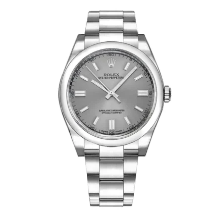 Rolex Oyster Perpetual Silver Dial on Oyster Ref 116000 with New Style Card (White) 2018