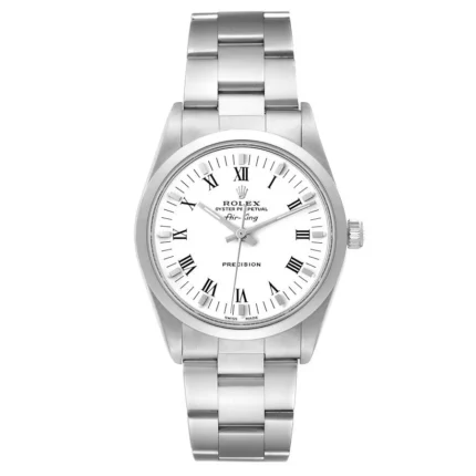 Rolex Air-King White Roman Dial on Oyster Ref 14000