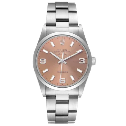 Rolex Air-King Pink Dial on Oyster Ref 14000
