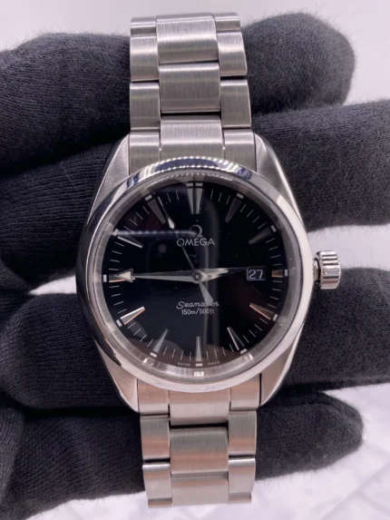 Omega Seamaster Black Dial on Ref 2518.50 with Card