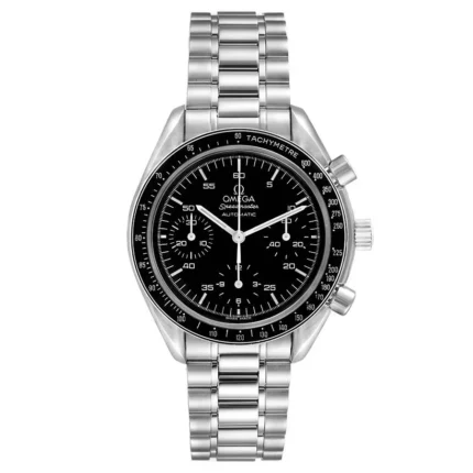 Omega Speed Master Black Dial on Stainless Steel Bracelet Ref 3510.50.00 with Card