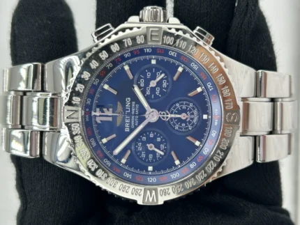 Breitling Hercules Blue Dial on Ref A39362