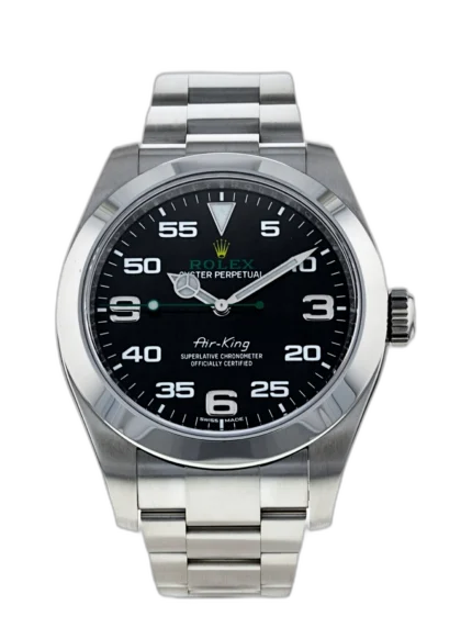 Rolex Airking Black Dial on Oyster Ref 116900 with New Style Card (White) 2019