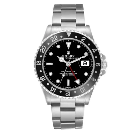 Rolex GMT-Master Black Dial on Oyster Ref 16700 with Papers 2000