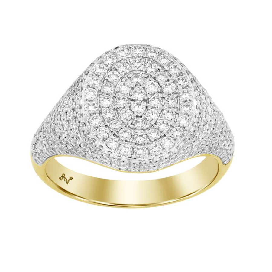 LADIES RING 1.00CT ROUND DIAMOND 10K YELLOW GOLD 1 LADIES RING 1.00CT ROUND DIAMOND 10K YELLOW GOLD - Image 1